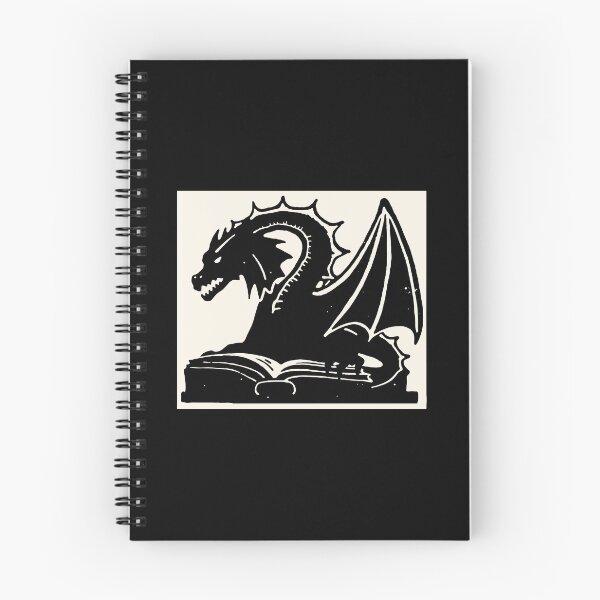 Item preview, Fantasy Dragon Reading a Book designed and sold by ArtemMKV.