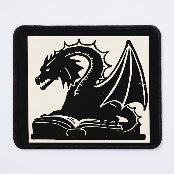 Item preview, Fantasy Dragon Reading a Book designed and sold by ArtemMKV.
