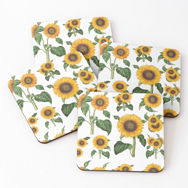 Item preview, Sun Flowers Botanical Greenery Leaves designed and sold by idovedesign.