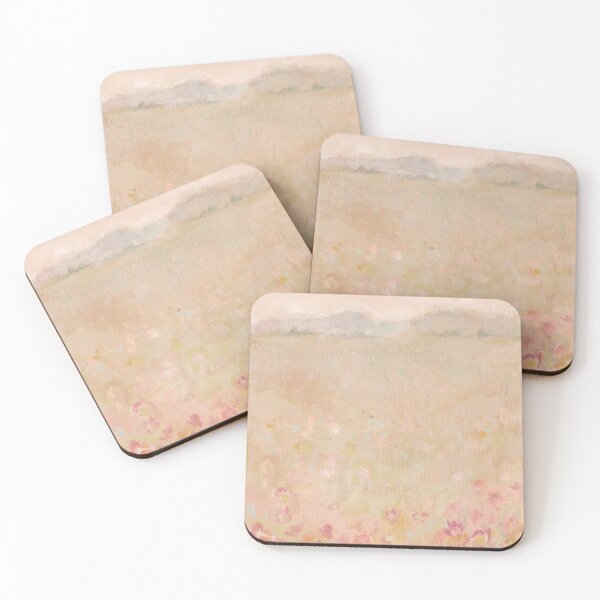 Item preview, Praire Fields Abstract Impressionist Landscape Art  designed and sold by InkAndViolets.