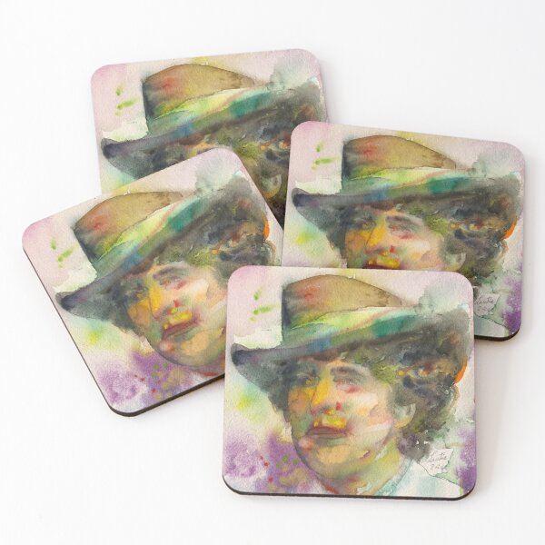 Item preview, OSCAR WILDE watercolor portrait .33 designed and sold by lautir.