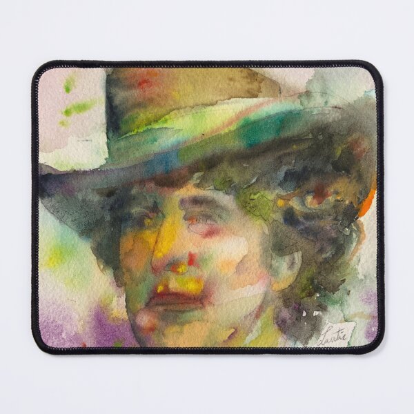 Item preview, OSCAR WILDE watercolor portrait .33 designed and sold by lautir.