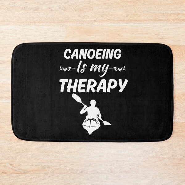 Item preview, Canoeing is my therapy, funny canoeing sport fan quote sayings designed and sold by NBSStore.