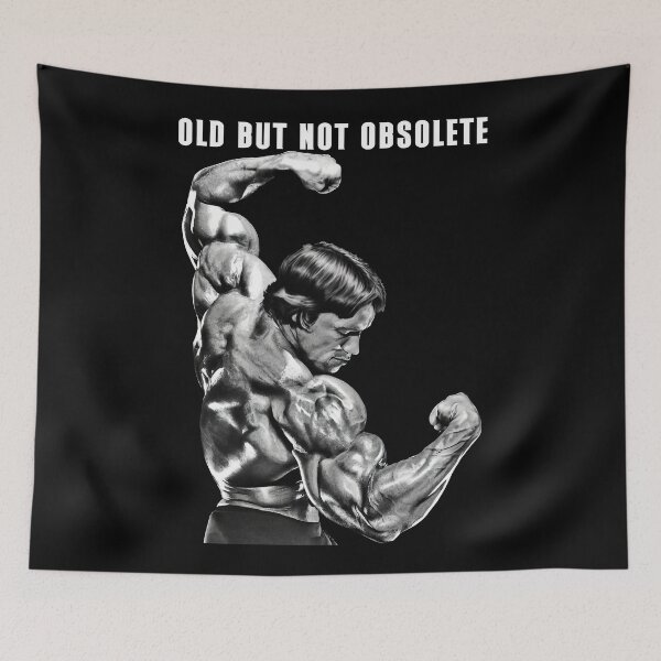 Item preview, Arnold schwarzenegger, Old But Not Obsolete Arnold. schwarzenegger Fan art designed and sold by HuzaifaNaveedh.