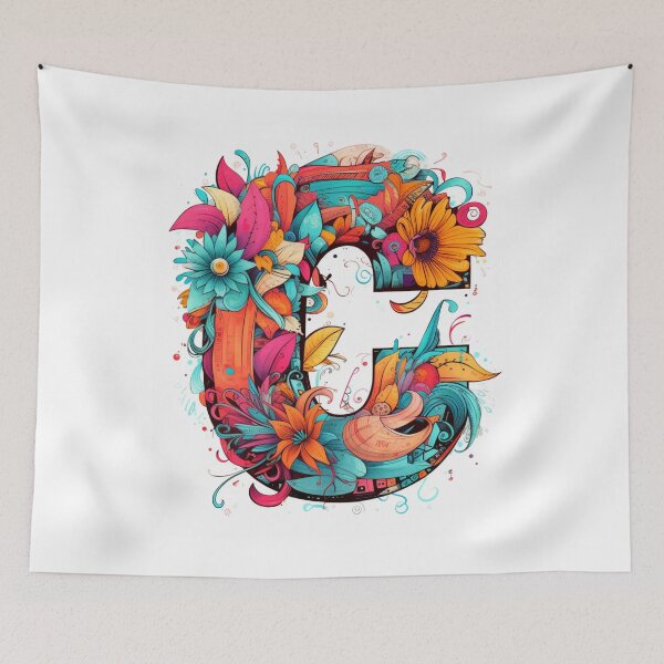 Item preview, Monogram C Bloom designed and sold by Sheree Davis.