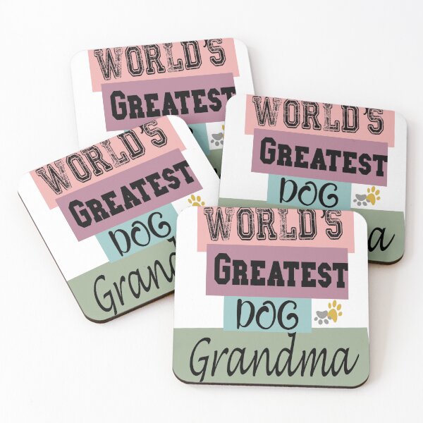 Item preview, Word's greatest dog, grandma designed and sold by ImagineYourART ⭐️⭐️⭐️⭐️⭐️.