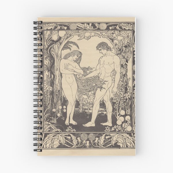 Item preview, HD. Adam and Eva,by Ephraim Moses Lilien (1923) designed and sold by MINDTHECHERRY.