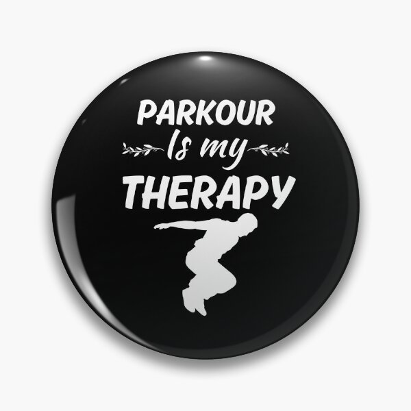 Item preview, Parkour is my therapy, funny parkour runner athlete saying designed and sold by NBSStore.