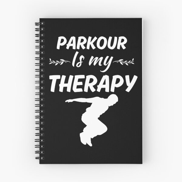 Item preview, Parkour is my therapy, funny parkour runner athlete saying designed and sold by NBSStore.