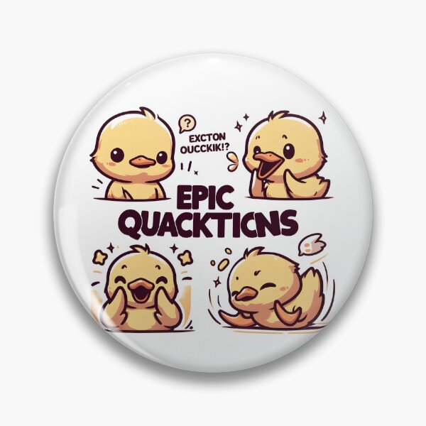 Item preview, Duckling Expressions: Epic Quacktions designed and sold by Dungeon-Depot.