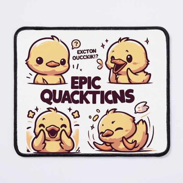 Item preview, Duckling Expressions: Epic Quacktions designed and sold by Dungeon-Depot.