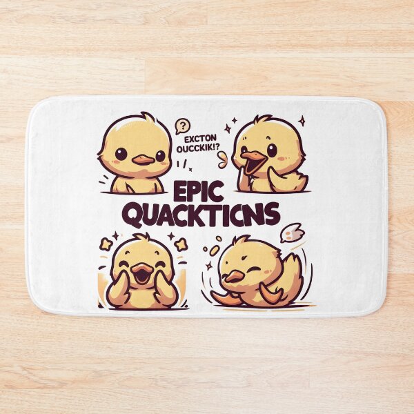 Item preview, Duckling Expressions: Epic Quacktions designed and sold by Dungeon-Depot.
