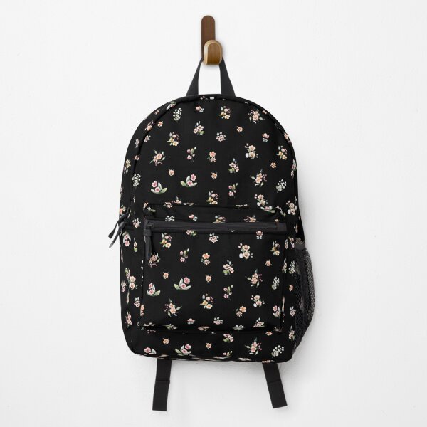 Item preview, Watercolour Wildflowers Collection - Seamless Pattern Black Background designed and sold by OrganizeMe.