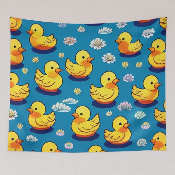 Item preview, Pattern of rubber duckies designed and sold by Roxburylane.