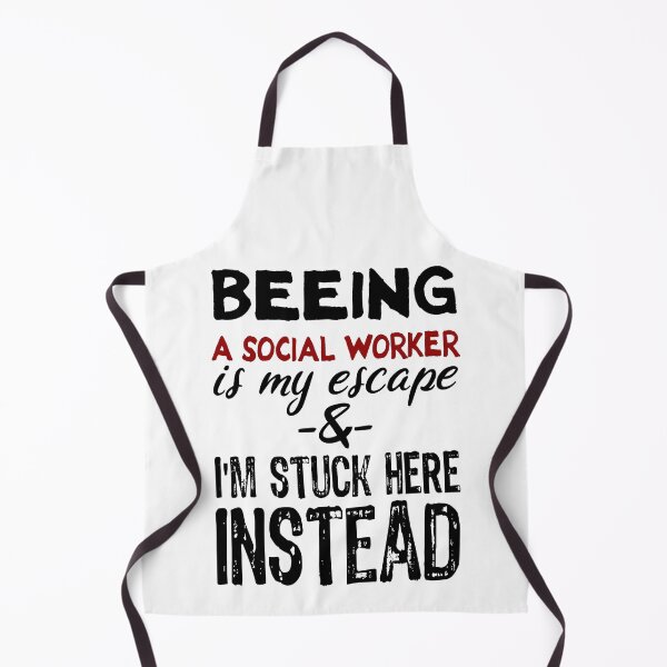 Item preview, Beeing A Social Worker is my escape designed and sold by BYNDART.