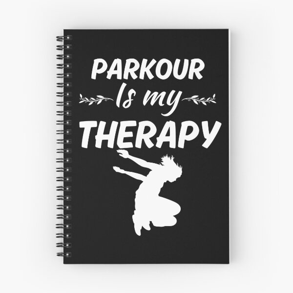 Item preview, Parkour is my therapy, funny parkour runner athlete saying designed and sold by NBSStore.