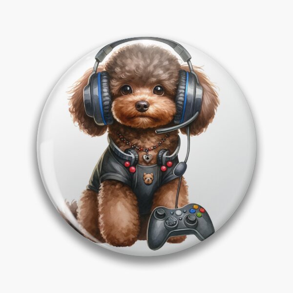 Item preview, Gamer Poodle designed and sold by toypoodlemom.