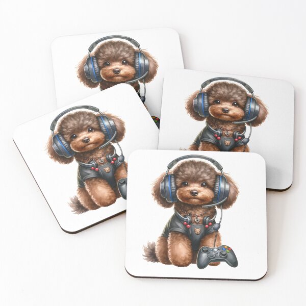 Item preview, Gamer Poodle designed and sold by toypoodlemom.