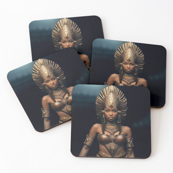 Item preview, Afro Warrior, defender of ancestral roots designed and sold by My Aspian.