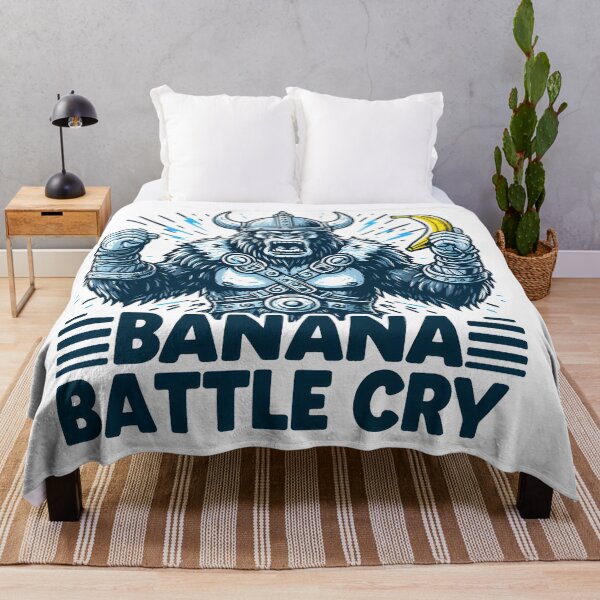 Item preview, Viking Gorilla: Banana Battle Cry designed and sold by Dungeon-Depot.