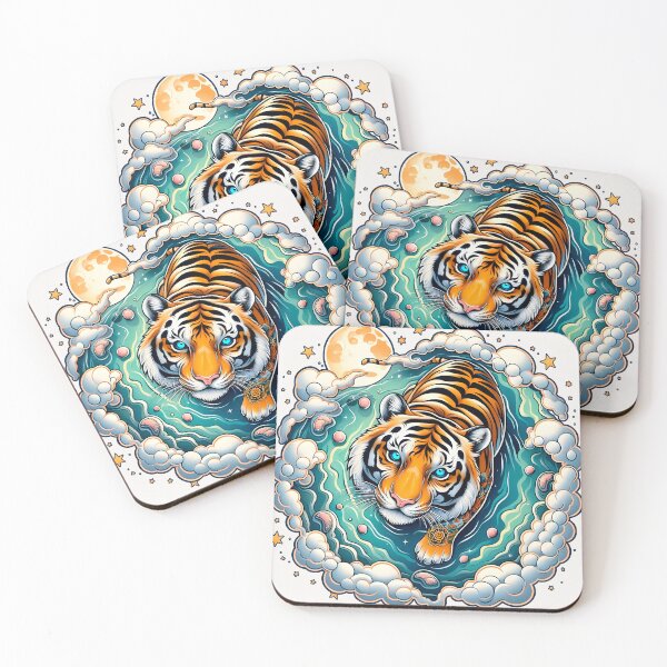 Item preview, The beauty of the Tiger - Beauty of the Moon designed and sold by leandrojsj.