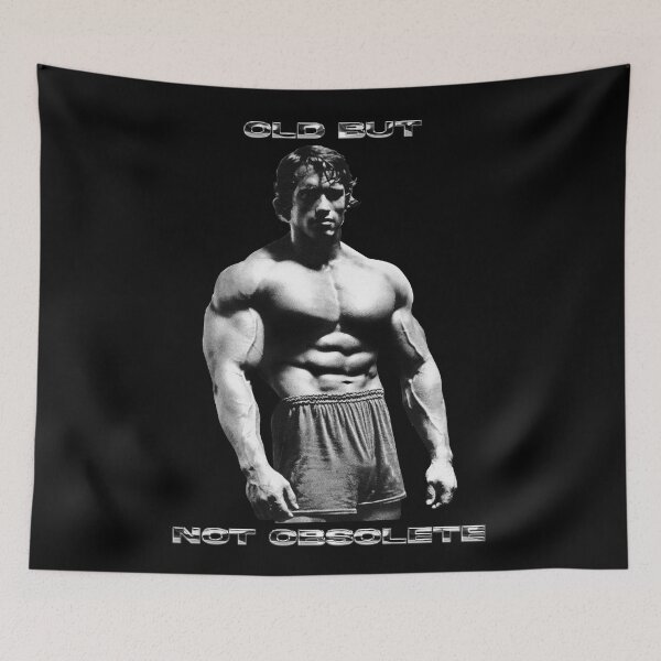 Item preview, Arnold schwarzenegger, Old But Not Obsolete Arnold. schwarzenegger Fan art designed and sold by HuzaifaNaveedh.