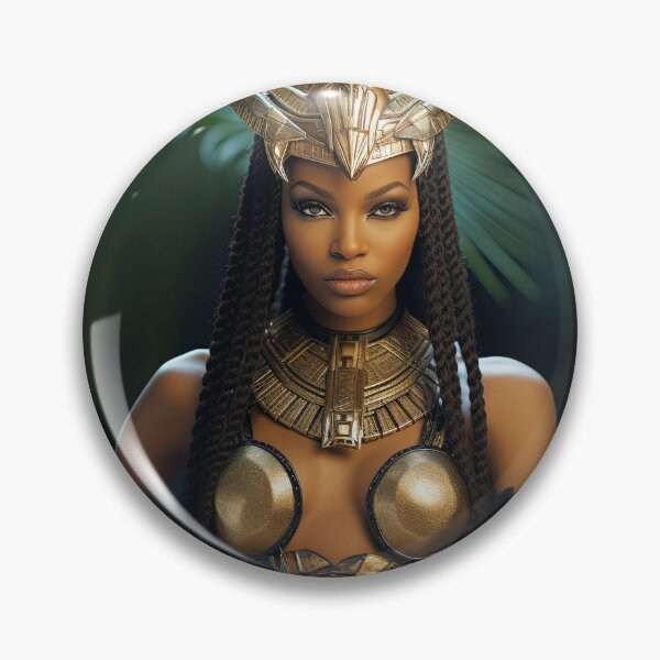 Item preview, Afro Warrior, defender of ancestral roots designed and sold by My Aspian.