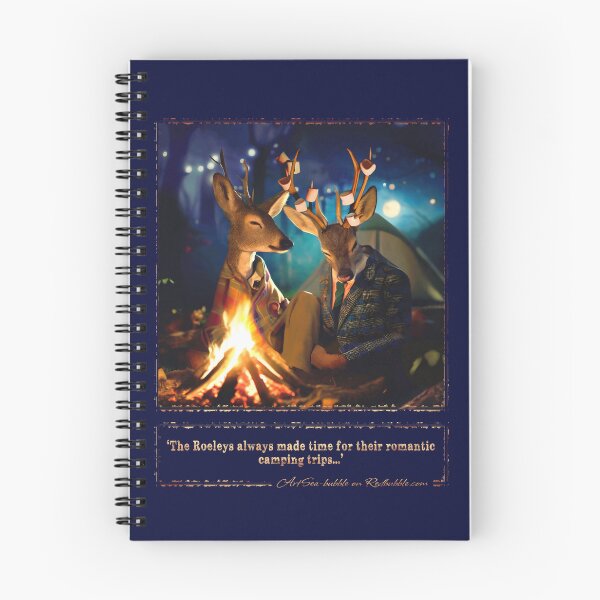 Item preview, (With text) 'The Roeleys always made time for their romantic camping trips…' designed and sold by ArtSea-Bubble.