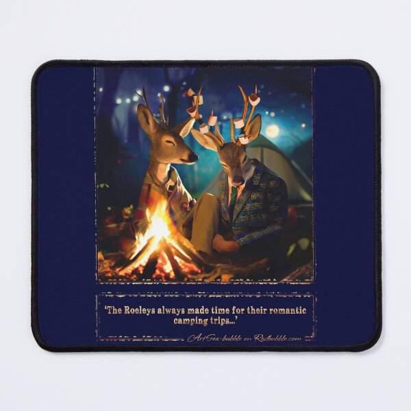 Item preview, (With text) 'The Roeleys always made time for their romantic camping trips…' designed and sold by ArtSea-Bubble.