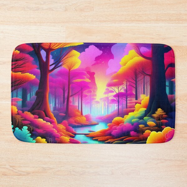 Item preview, forest in bright colors designed and sold by aipaint.