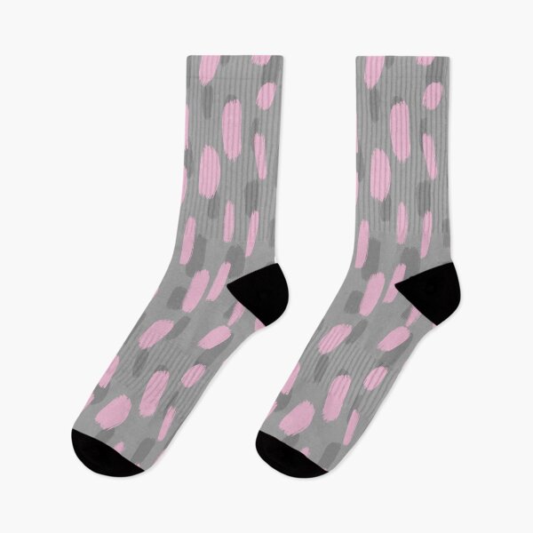 Item preview, Abstract, Pink and Grey, Paint Brush Effect designed and sold by OneThreeSix.