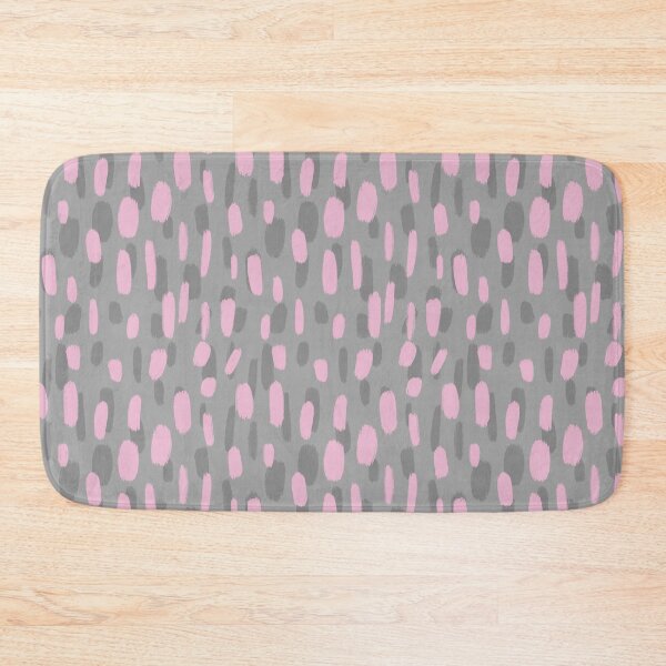 Item preview, Abstract, Pink and Grey, Paint Brush Effect designed and sold by OneThreeSix.