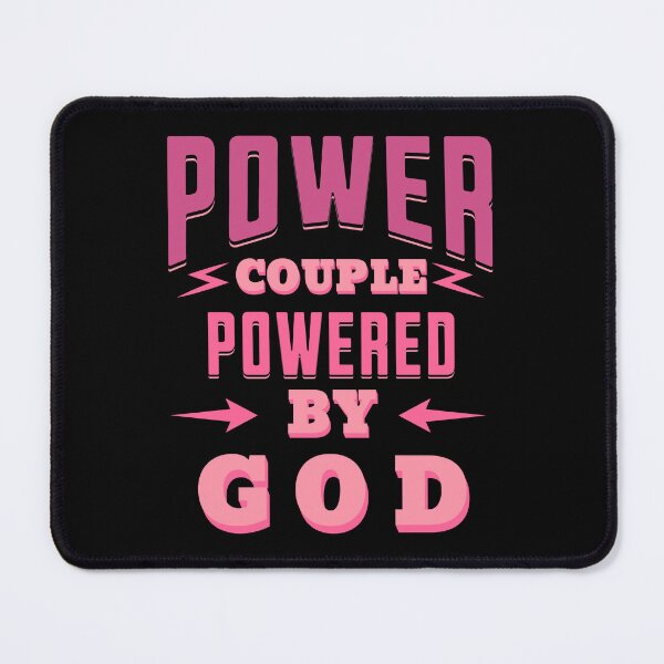Item preview, POWER COUPLE POWERED BY GOD: valentines Couple designed and sold by NexaArts.