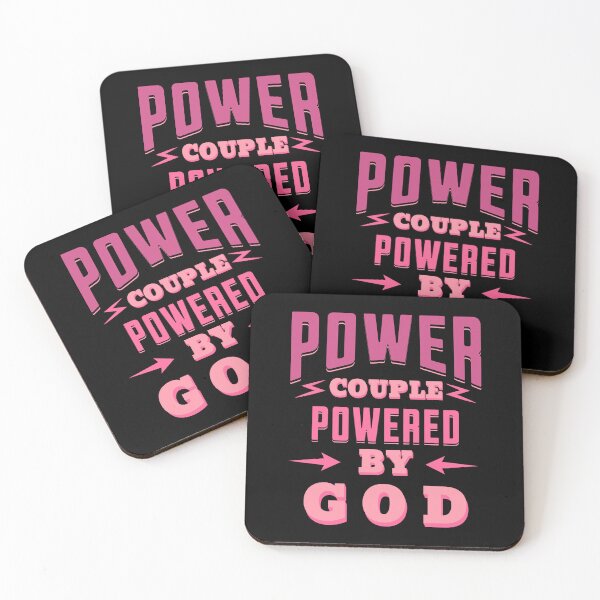 Item preview, POWER COUPLE POWERED BY GOD: valentines Couple designed and sold by NexaArts.