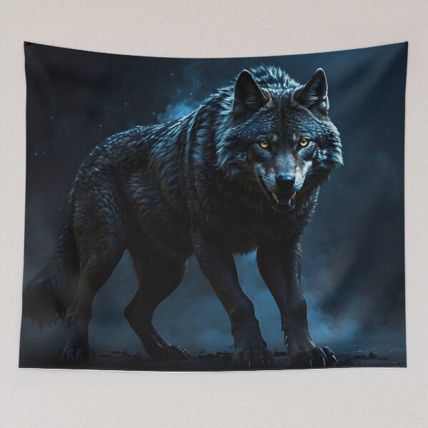 Item preview, Lone Wolf - Vicious Wolf Photgraphy designed and sold by PolygonPinnacle.