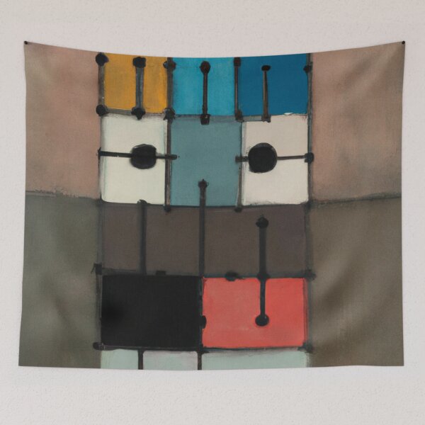 Item preview, Abstract Modular Synth Art Print designed and sold by BeagleDesigns.