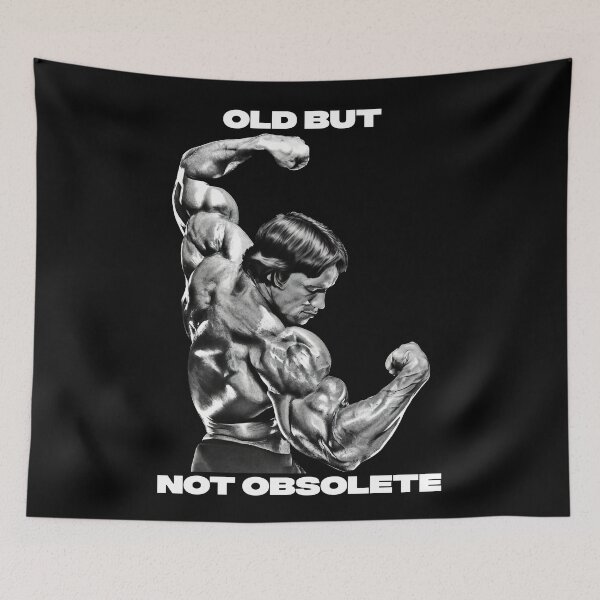 Item preview, Arnold schwarzenegger, Old But Not Obsolete Arnold. schwarzenegger Fan art designed and sold by HuzaifaNaveedh.