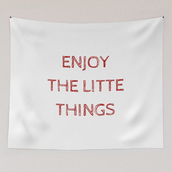 Item preview, ENJOY THE LITTLE THINGS designed and sold by Inspirationmotivation.