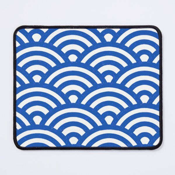 Item preview, Japanese Pattern - Blue Wave "Seigaiha" 01 designed and sold by ZENBIENT-COWBOY.