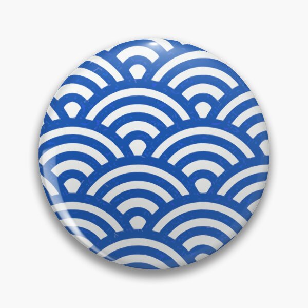 Item preview, Japanese Pattern  - Blue Wave "Seigaiha" 01 designed and sold by ZENBIENT-COWBOY.
