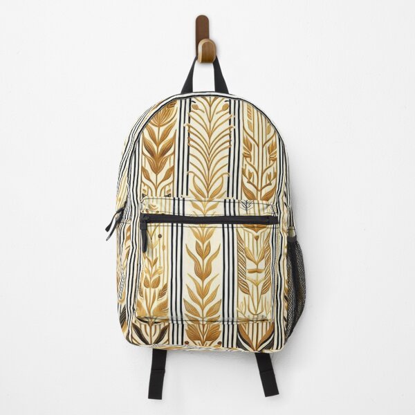 Item preview, Stripe - Golden Leaf Horizontal Stripes ; Pattern Line designed and sold by PatternInArt.