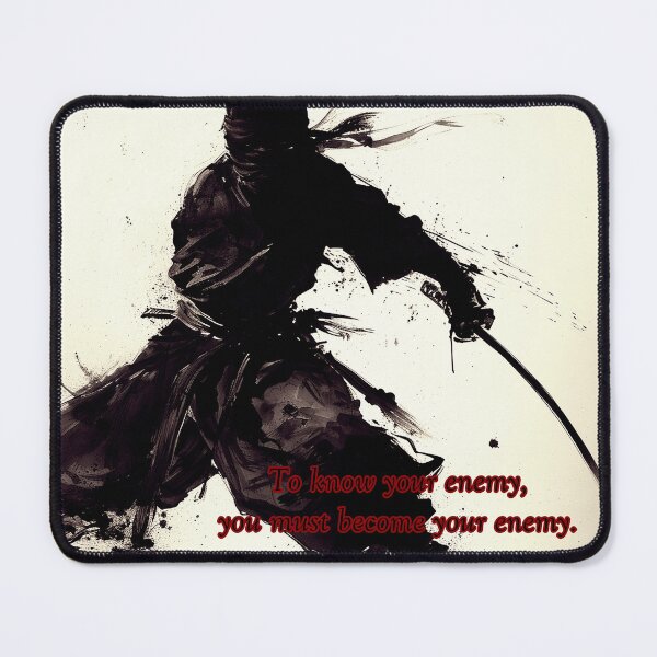 Item preview, Ninja in Ink with Quotes Enemy Classic Art designed and sold by redstar19.