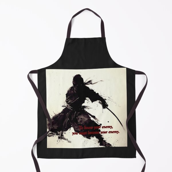 Item preview, Ninja in Ink with Quotes Enemy Classic Art designed and sold by redstar19.