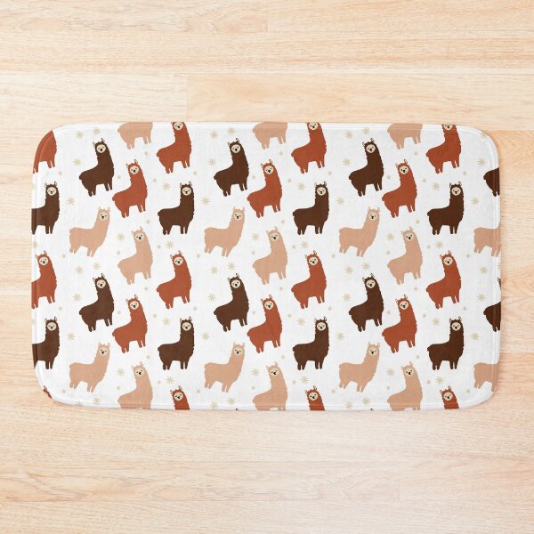 Item preview, Cute Llama Pattern designed and sold by dottiedigitals.