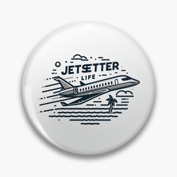 Item preview, Jet Plane: Jetsetter Life designed and sold by Dungeon-Depot.