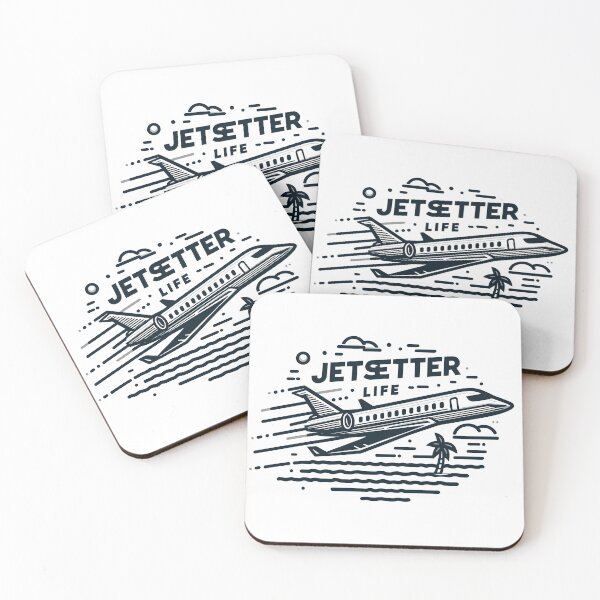 Item preview, Jet Plane: Jetsetter Life designed and sold by Dungeon-Depot.