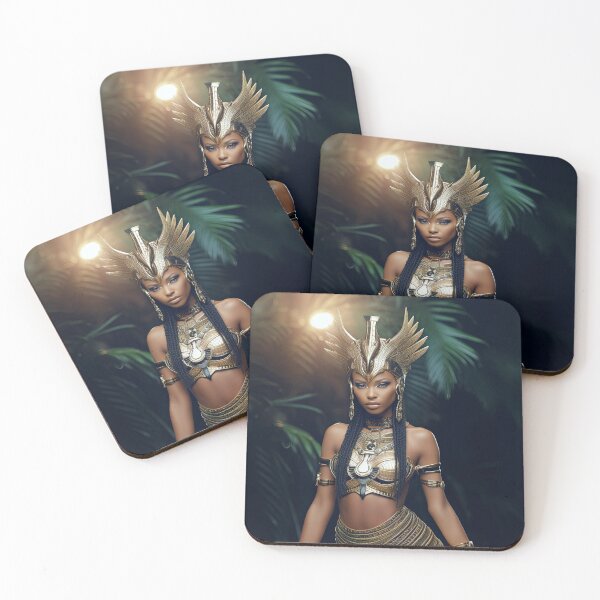 Item preview, Afro Warrior, defender of ancestral roots designed and sold by My Aspian.