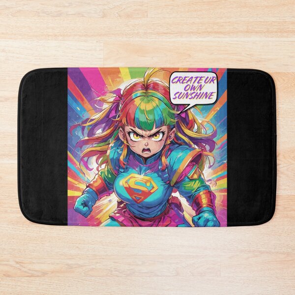 Item preview, Angry Rainbow Cartoon Character "Create Ur Own Sunshine”  designed and sold by NeutrinoJem.