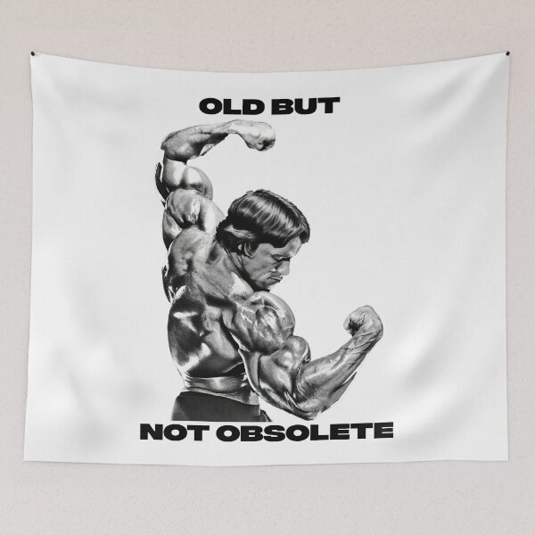 Item preview, Arnold schwarzenegger, Old But Not Obsolete Arnold. schwarzenegger Fan art designed and sold by HuzaifaNaveedh.