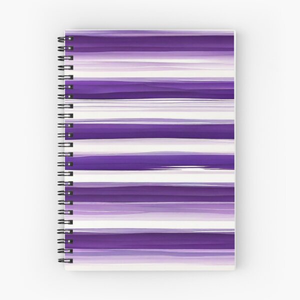 Item preview, Stripe - Violet Horizontal Line Stripes ; Pattern Line designed and sold by PatternInArt.
